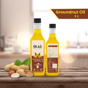 Wood Pressed Groundnut Oil