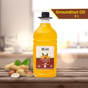 Wood Pressed Groundnut Oil
