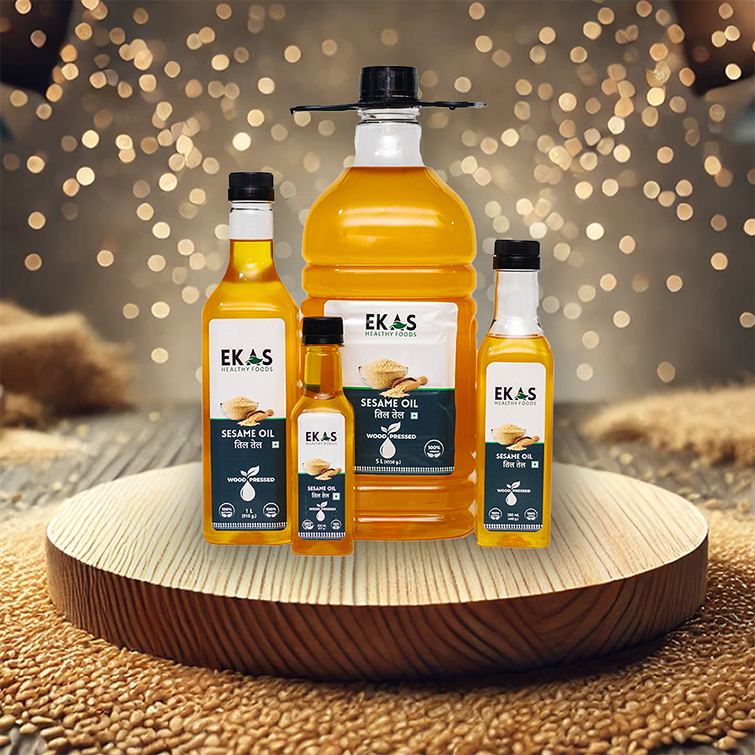 Wood-Pressed Sesame Oil