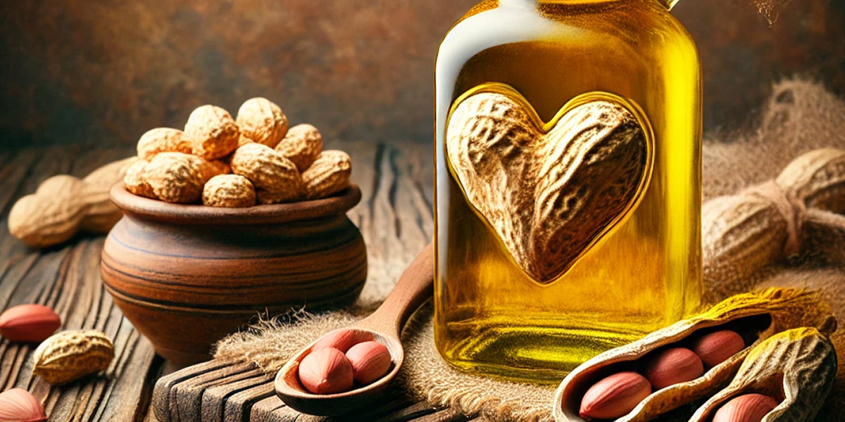 Read more about the article The Heart-Healthy Benefits of Wooden Cold-Pressed Groundnut Oil