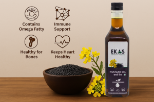 Read more about the article Is Wood Pressed Mustard Oil Just a Trend or a Timeless Technique?