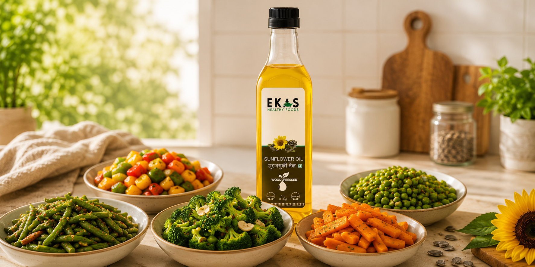 You are currently viewing 5 Everyday Sabzis That Stay Crisp and Flavorful with Sunflower Oil